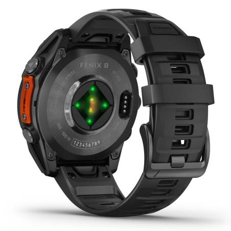 Garmin fenix 8 (47mm) nero/grigio ardesia