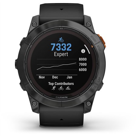 Garmin Fenix 7X Pro Solar (26mm) nero/grigio ardesia