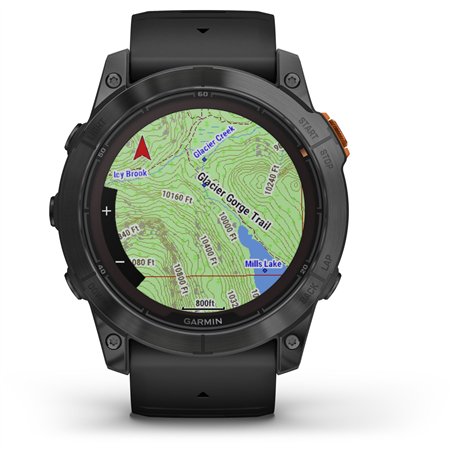 Garmin Fenix 7X Pro Solar (26mm) nero/grigio ardesia