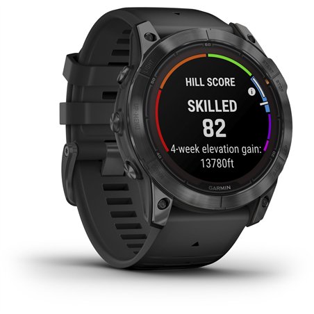 Garmin Fenix 7X Pro Solar (26mm) nero/grigio ardesia