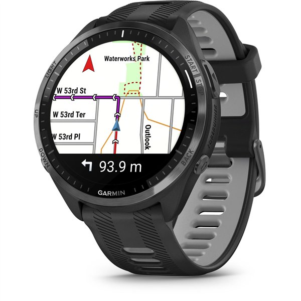 Garmin Forerunner 965 nero/grigio chiaro