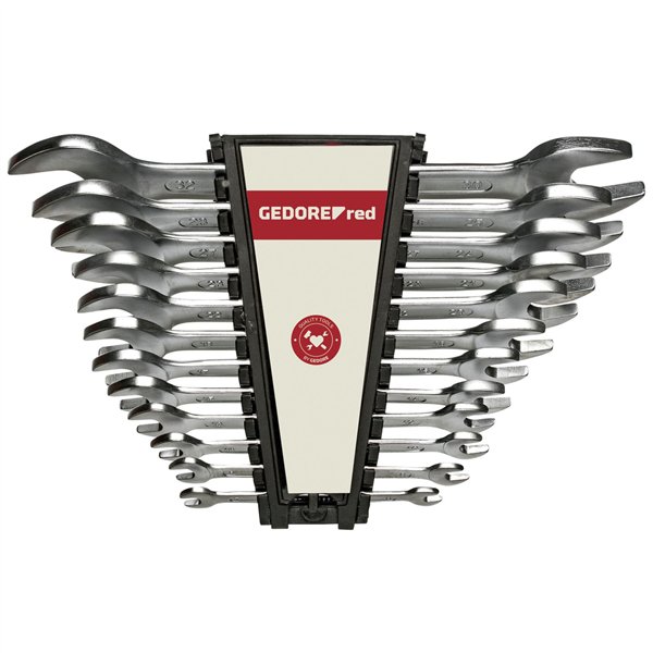 GEDORE red set chiavi a forch. doppia, lunga, metrica