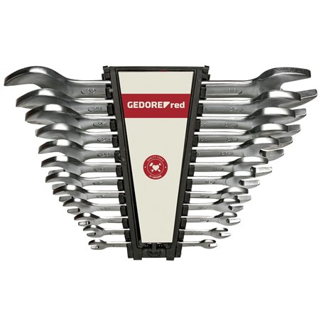 GEDORE red set chiavi a forch. doppia, lunga, metrica