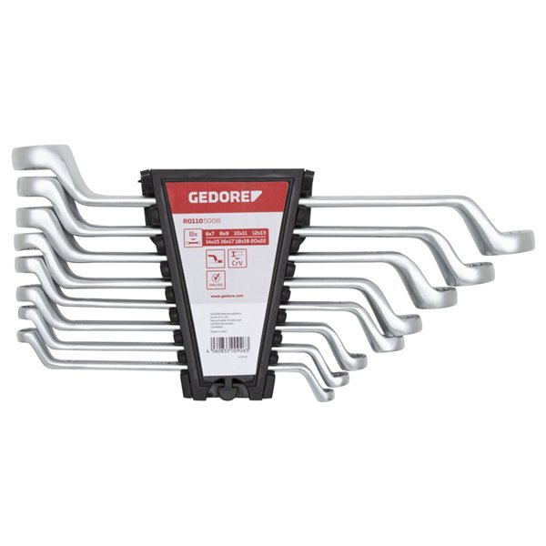 GEDORE red set chiavi a forch. doppia, metrica