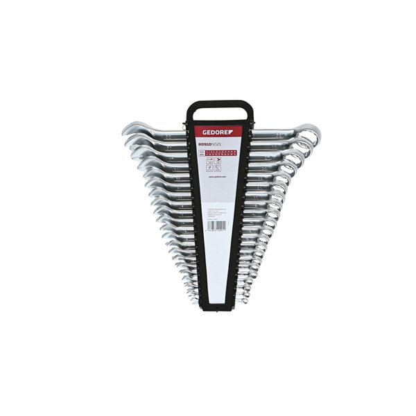 GEDORE red serie chiavi combinate metriche, 21 pezzi