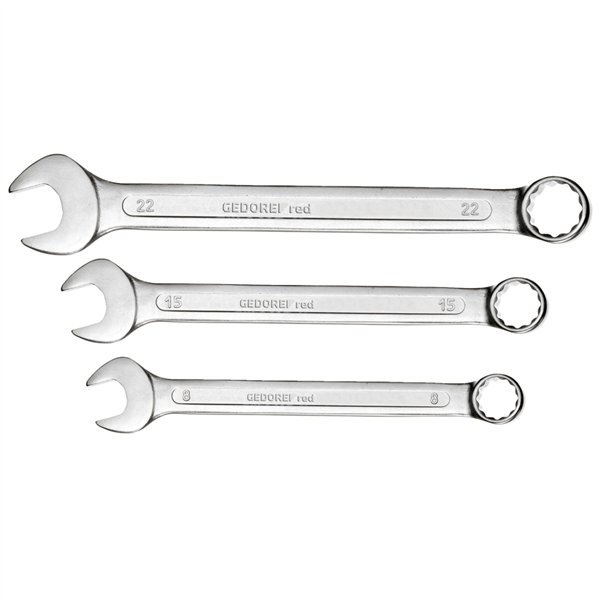 GEDORE red serie chiavi combinate metriche, 24 pezzi