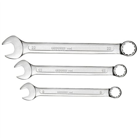 GEDORE red serie chiavi combinate metriche, 24 pezzi
