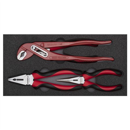 GEDORE red set di pinze in modulo 1/3 , 4 pezzi