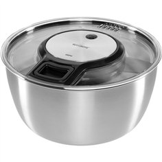 Gefu Speedwing centrifuga per insalata inox