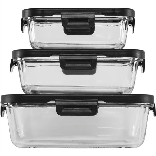 Gefu contenitore per alimenti MILO, 3 pezzi