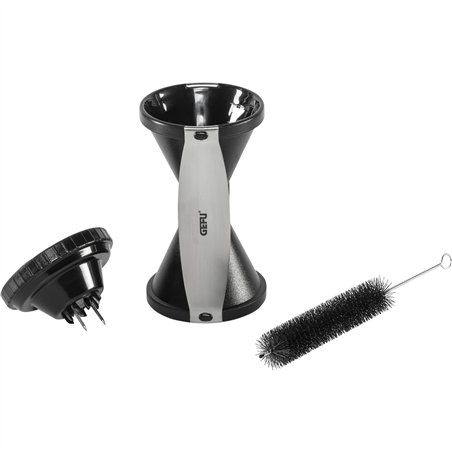 Gefu Spiralschneider Spirelli schwarz