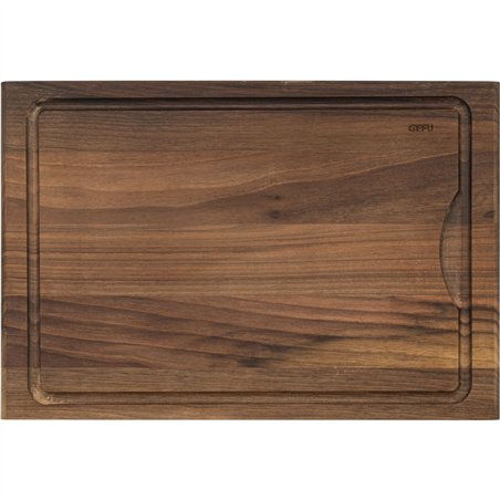 Gefu ENNO tagliere medio c.scanalatura liquidi,legno noce