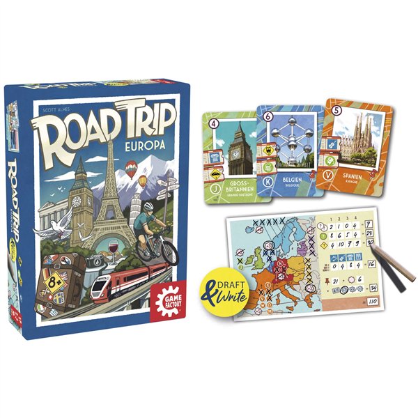 Game Factory Road Trip Europa (mult)