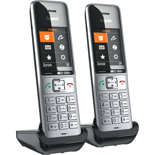 Gigaset COMFORT 500HX duo argento-nero