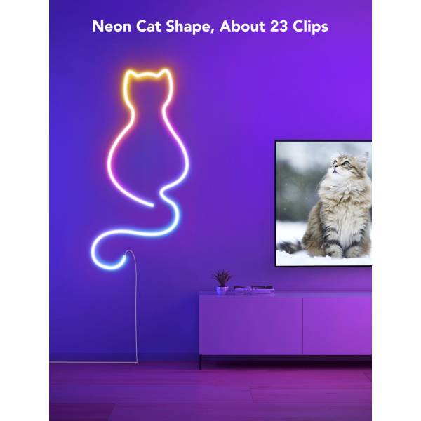 Govee 20x Clips Mounting Bracket for Neon LED strip H61A1 profile