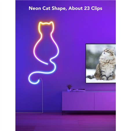 Govee 20x Clips Mounting Bracket for Neon LED strip H61A1 profile