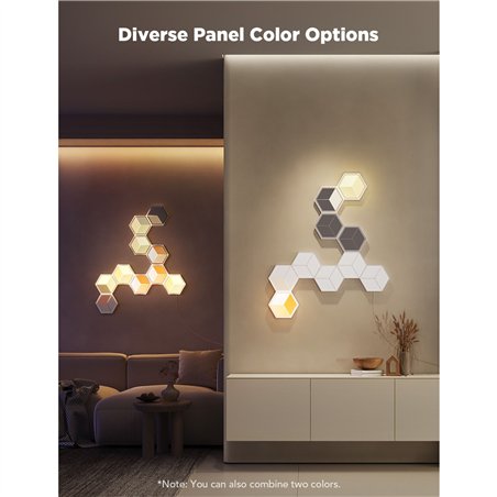 Govee Glide pannelli luminosi esagonali Ultra 7 pz.