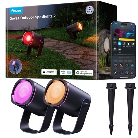 Govee Outdoor Spotlights 2 2er-Pack