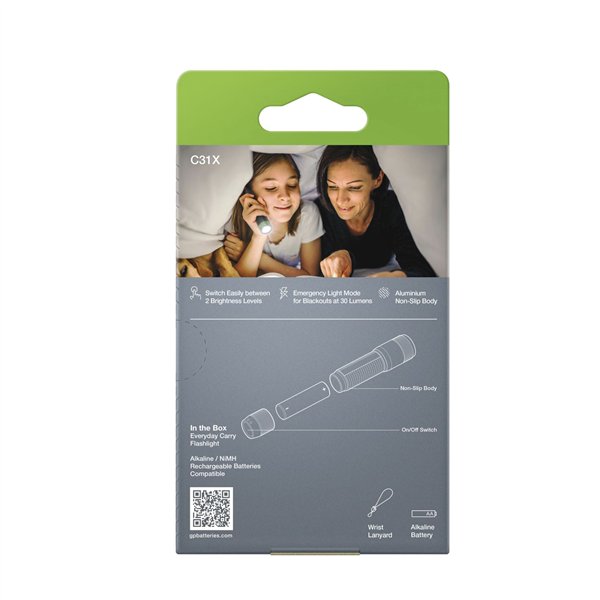 GP torcia elett. C31X  100 Lumen 1 x AA          260GPACT0C31X000