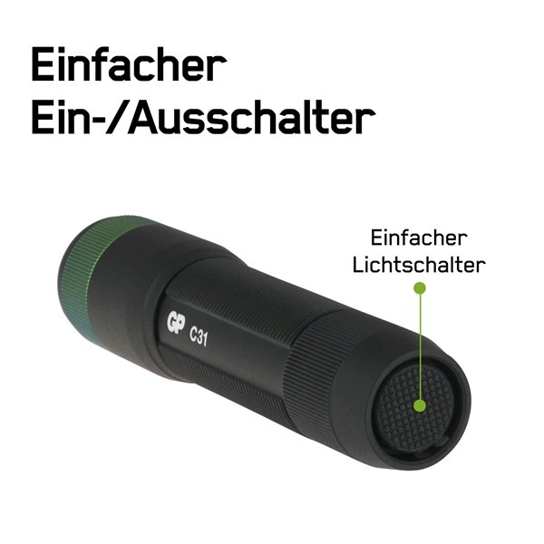 GP torcia elett. C31X  100 Lumen 1 x AA          260GPACT0C31X000