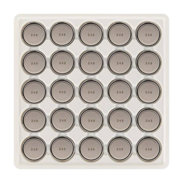 1x500 GP CR2025 Lithium 3V Knopfzelle BULK Schrumpfpack