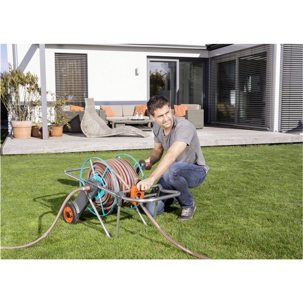 Gardena carrello avvolgitubo metallo 100