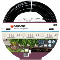 Gardena Micro-Drip-System kit siepe/cespugli 50m