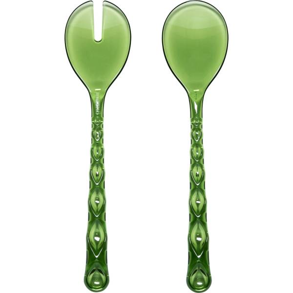 Guzzini VANITY posate per insalata Water lily green
