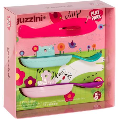 Guzzini PLAYPARK set posatine 3 pz. colori assortiti