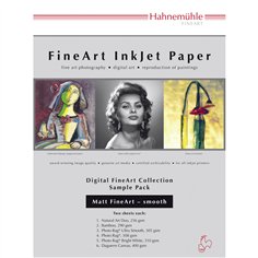 Hahnemühle Digital FineArt A 4 Testpack carte opache, lisce