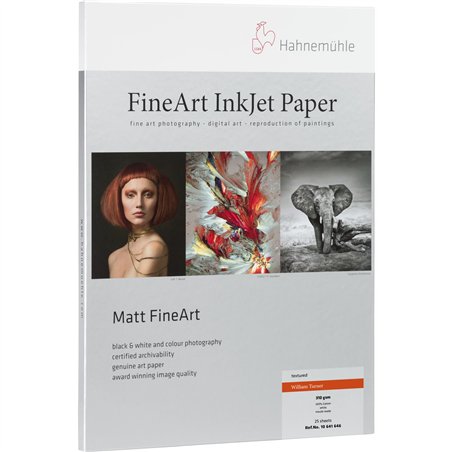 Hahnemühle William Turner    A 2 bianco nat., 190 g, 25 fogli