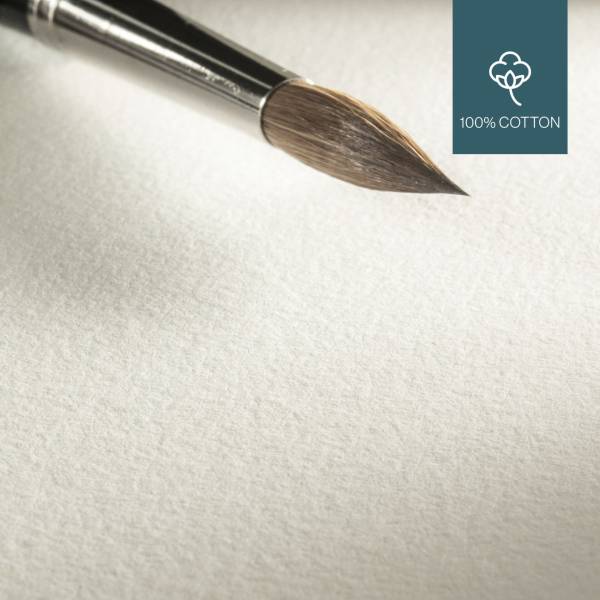 Hahnemühle libro p. acquerelli 19,5 x 19,5 cm 60 pagine 250 g