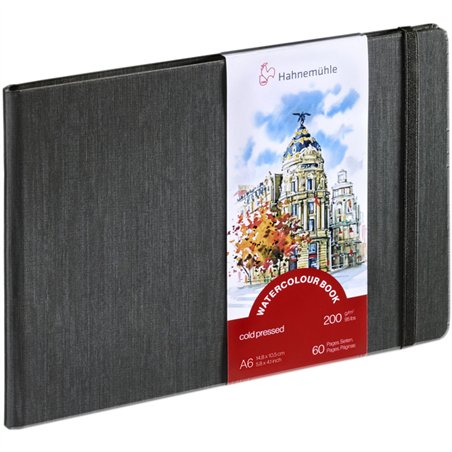 Hahnemühle Watercolour Book A 6 formato paesaggio 60 p. 200 g