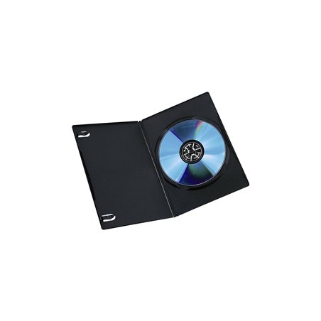 1x25 Hama Custodie DVD Slim 50% risparmio di spazio 51182