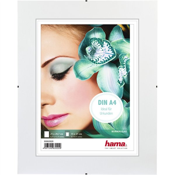 Hama Clip-Fix NG         21x29,7 portafoto senza cornice    63020
