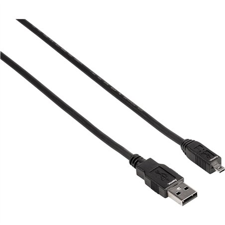 Hama USB 2.0 cavo B8 Pin USB A - mini USB B nero 1,8 m