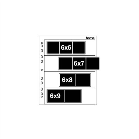 Hama fogli archivio negat. perg. opaco 60x70 100 fogli       2259