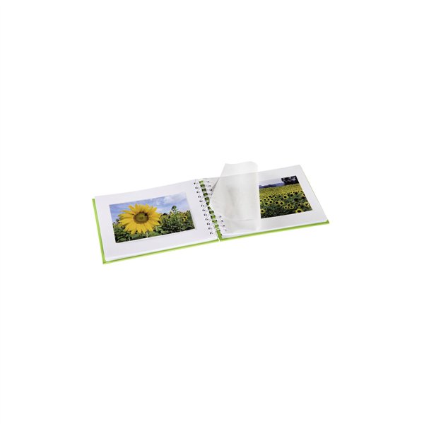 Hama  Fine Art  spirale kiwi 24x17 50 pagine bianche 2114