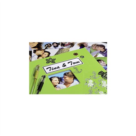 Hama  Fine Art  spirale kiwi 24x17 50 pagine bianche 2114