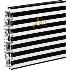 Hama Blocks spirale nero/bianco 28x24 50 pagine bianche 3818