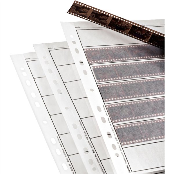 Hama fogli archivio negat. perg. opaco 24x36 100 p. 260x310 2251