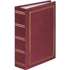 Hama London bordeaux       13x18 100 foto album ad inserim. 7173