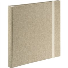 Hama Jumbo Tessuto beige   30x30 60 pagine bianche 3847