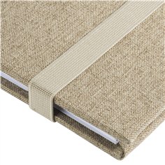 Hama Jumbo Tessuto beige   30x30 60 pagine bianche 3847 2