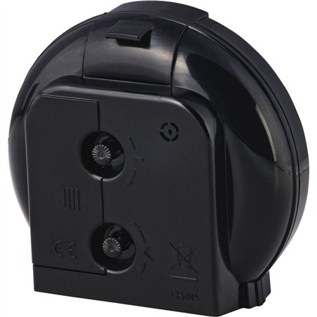 Hama Sveglia Classic silenziosa nero/bianco 186335