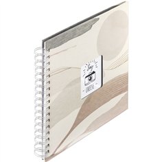 Hama Watercolor marrone 28x24 50 pagine bianche album sp. 7604 2