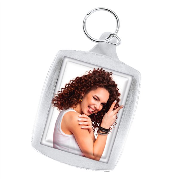 24x1 Hama portachiavi acril. per fototessera 3,5x4,5 i.D.