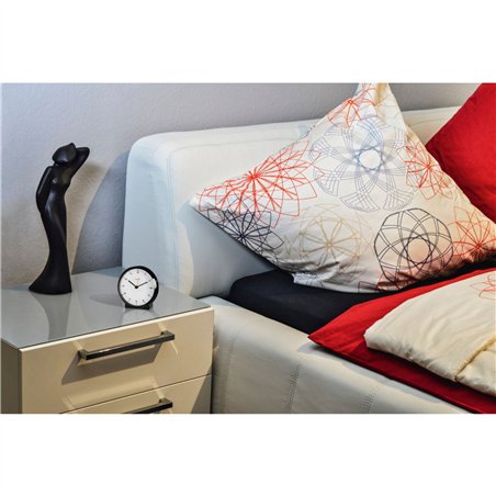 Hama sveglia radioc.Elegance Pro senza ticchettio, nero 186317