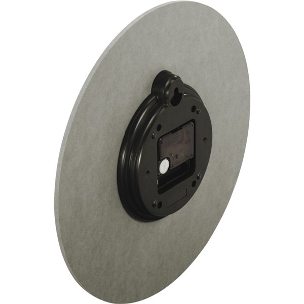 Hama orologio parete grigio 30cm cifre incise              185881