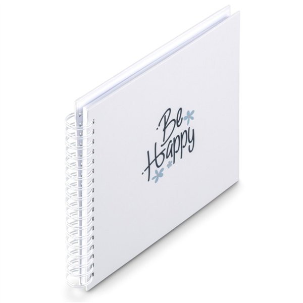 Hama Good Things Spiral 28x24 50 pagine bianche Happy 7717